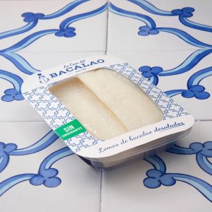 Lomos de bacalao desalado